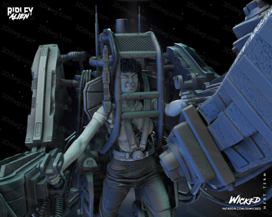 图片[3]-3DWicked 异形 工程机器人内的Ripley-P站图纸收藏馆