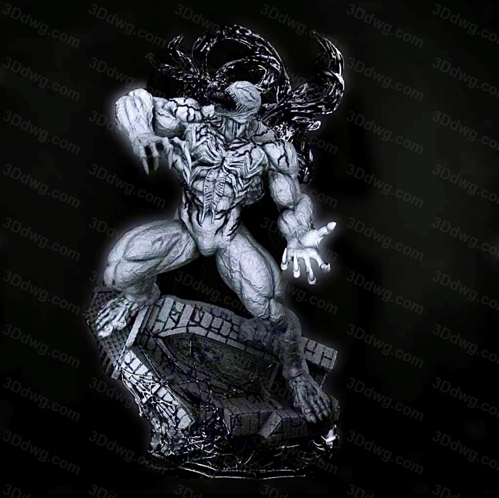 3DWicked 漫威 毒液-P站图纸收藏馆