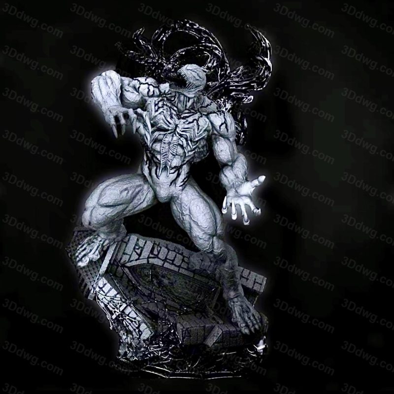 3DWicked 漫威 毒液-P站图纸收藏馆