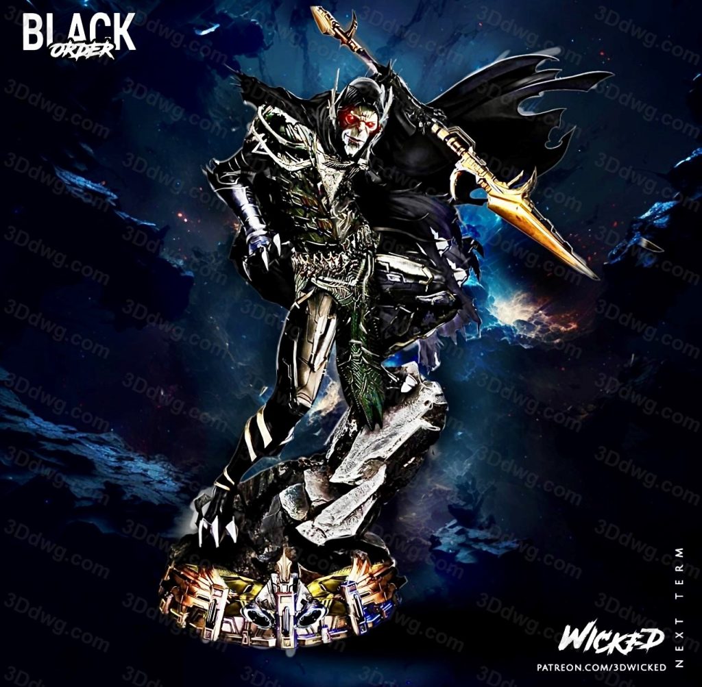 3DWicked 漫威 复联 亡刃将军-P站图纸收藏馆