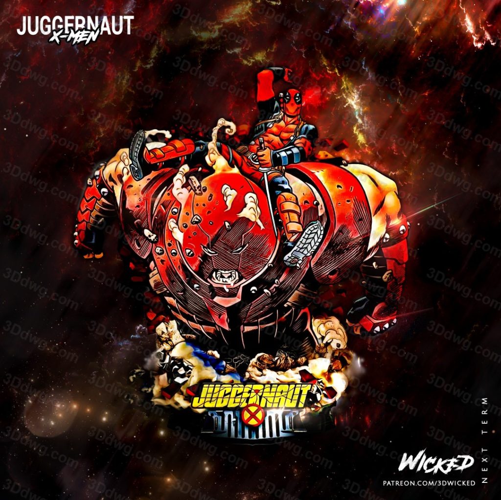 图片[2]-3DWicked 漫威 X战警 红坦克-P站图纸收藏馆