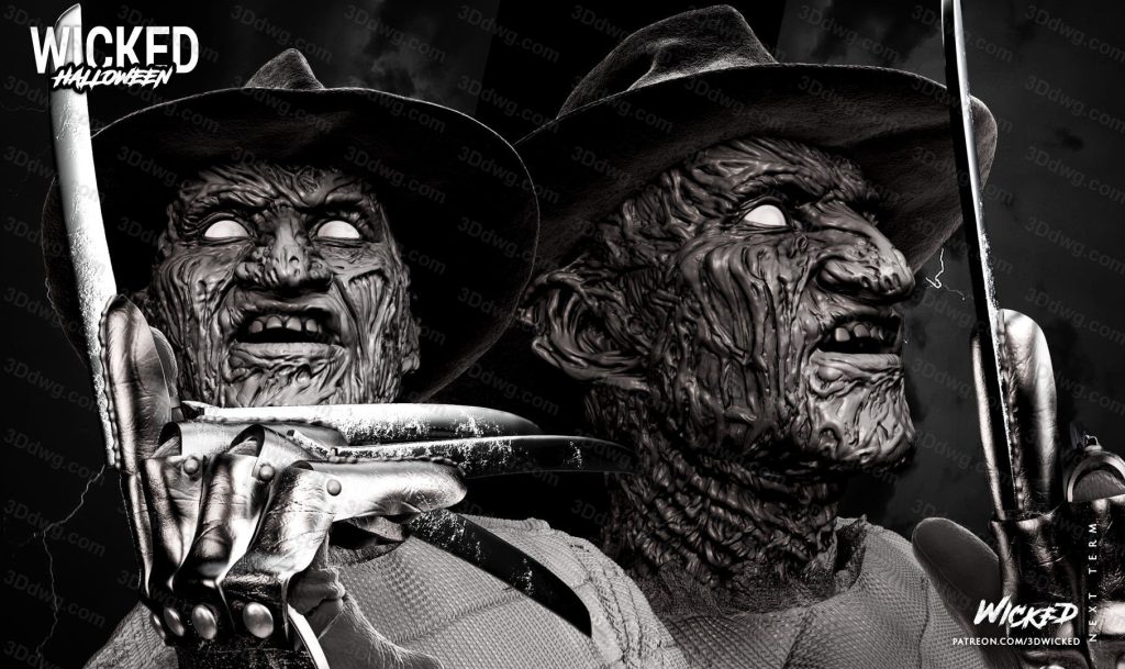 图片[5]-3DWicked 猛鬼街 弗莱迪·克鲁格-P站图纸收藏馆