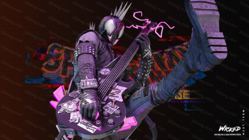 图片[2]-3DWicked 漫威 蜘蛛朋克-P站图纸收藏馆