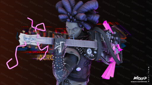 图片[3]-3DWicked 漫威 蜘蛛朋克-P站图纸收藏馆