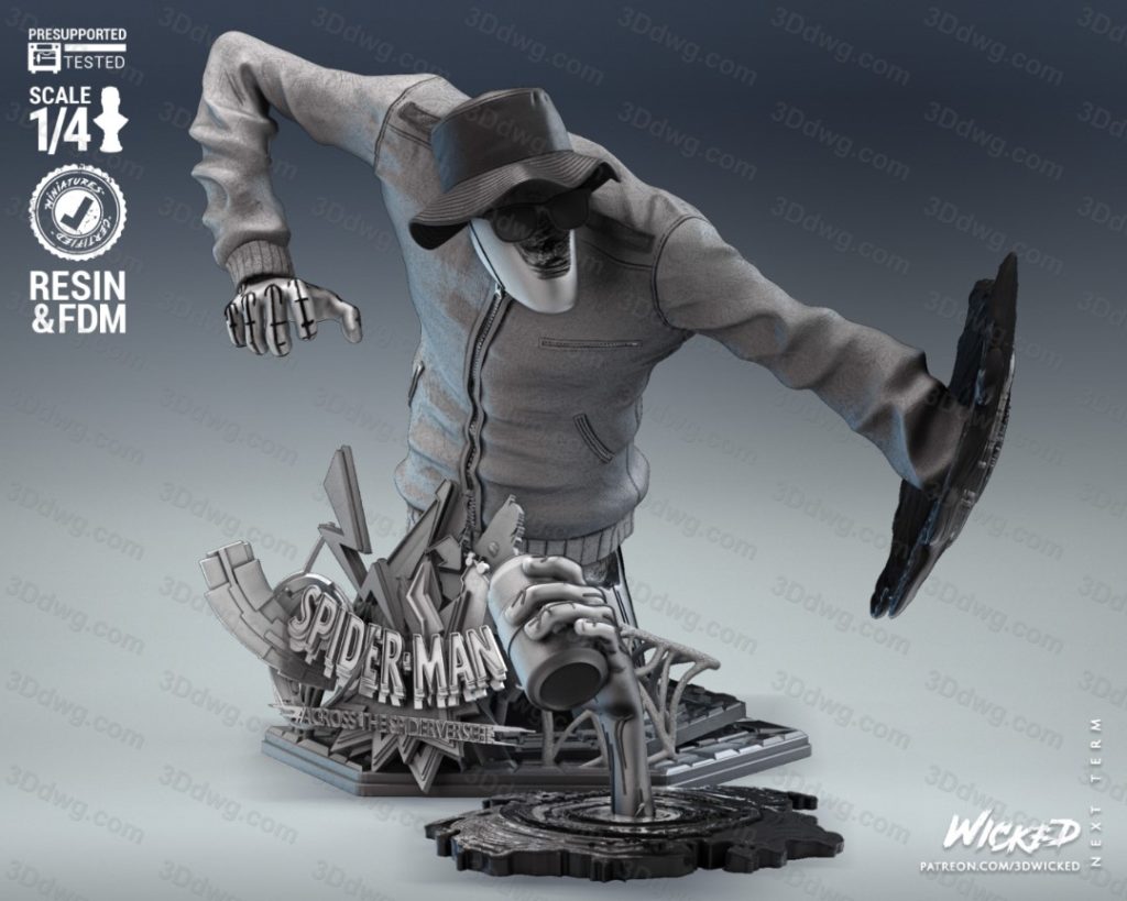 图片[1]-3DWicked 漫威 蜘蛛侠 斑点-P站图纸收藏馆