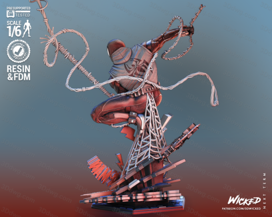 图片[4]-3DWicked 漫威 猩红蜘蛛-P站图纸收藏馆