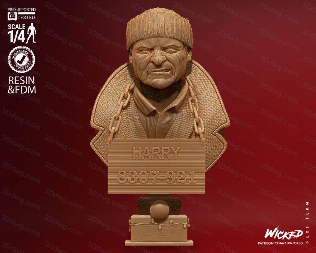 3DWicked 小鬼当家 Marv-P站图纸收藏馆