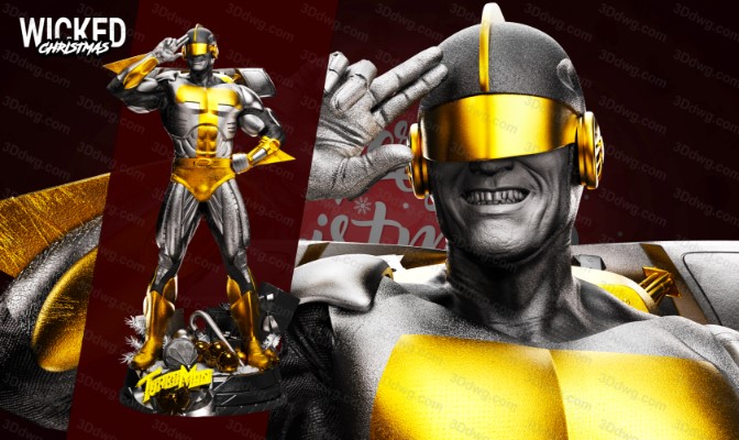 图片[2]-3DWicked 圣诞快乐 好爸爸-P站图纸收藏馆