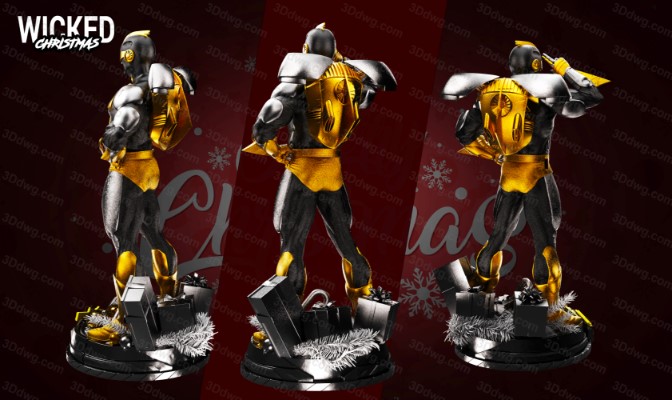 图片[5]-3DWicked 圣诞快乐 好爸爸-P站图纸收藏馆