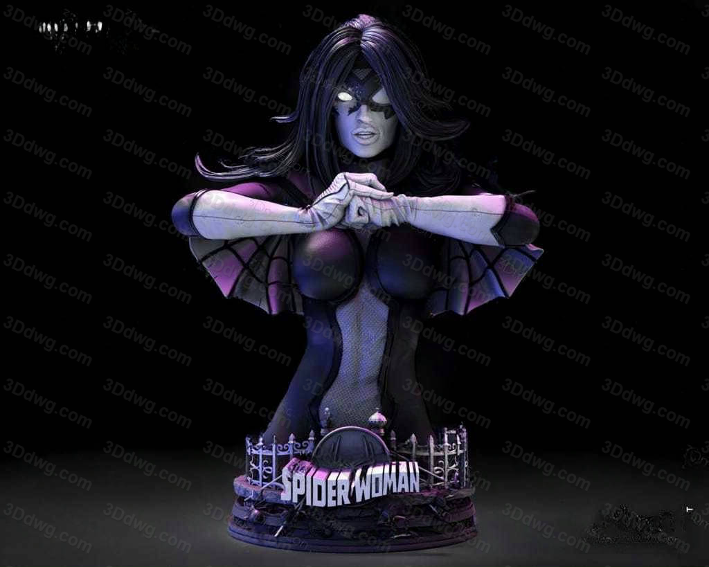 3DWicked 漫威 蜘蛛女侠-P站图纸收藏馆