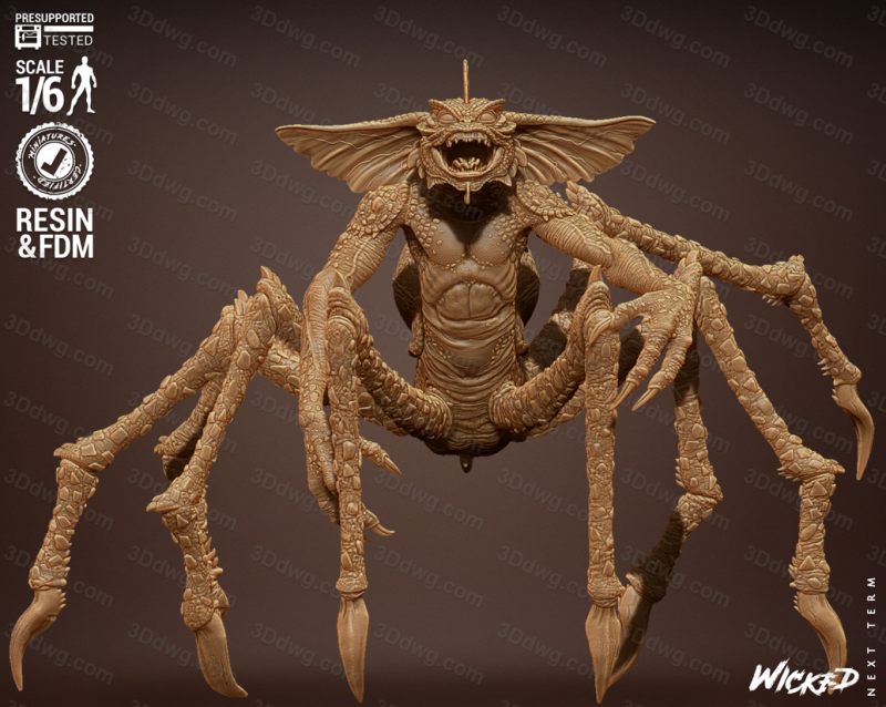 3DWicked 邪恶小精灵 Spider-P站图纸收藏馆