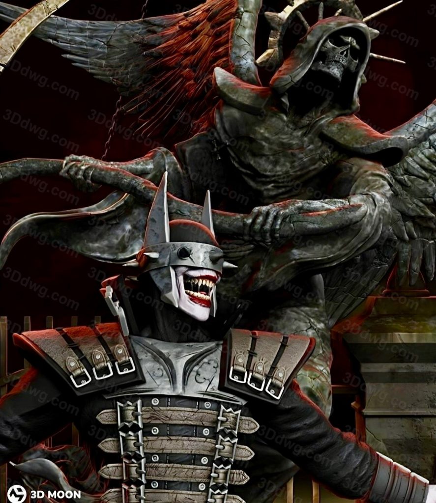 图片[3]-3Dmoonn DC漫画 狂笑之蝠-P站图纸收藏馆