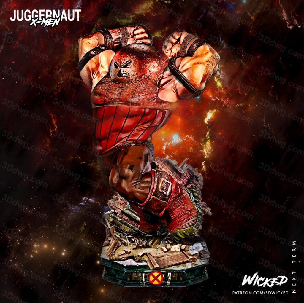 3DWicked 漫威 X战警 红坦克-P站图纸收藏馆