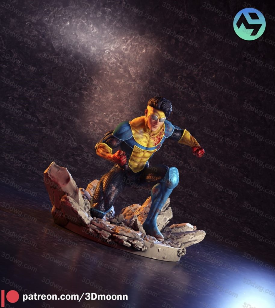 图片[3]-3Dmoonn 漫威 X-men 镭射眼-P站图纸收藏馆