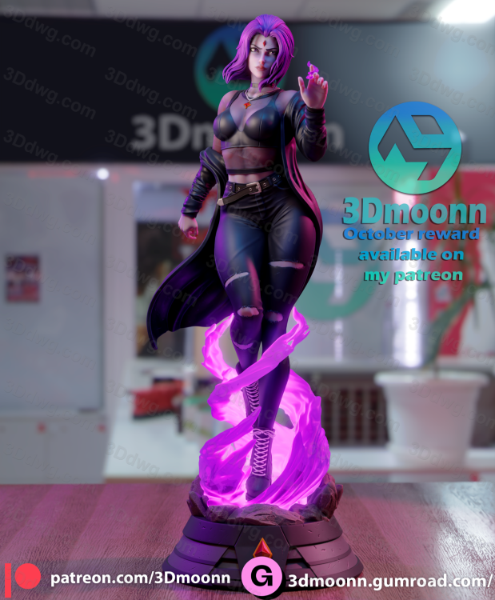 图片[2]-3Dmoonn DC漫画 渡鸦-P站图纸收藏馆