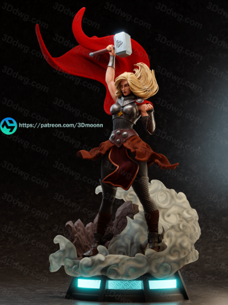 图片[2]-3Dmoonn 漫威 女武神简·福斯特-P站图纸收藏馆