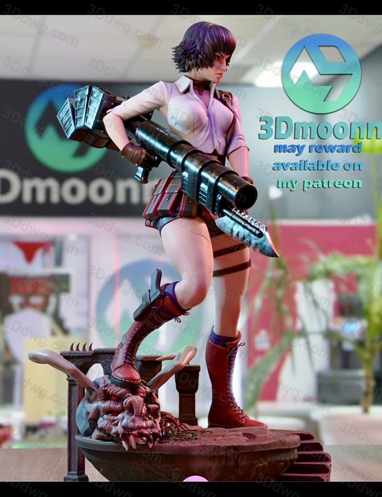 图片[3]-3Dmoonn 鬼泣 蕾蒂-P站图纸收藏馆