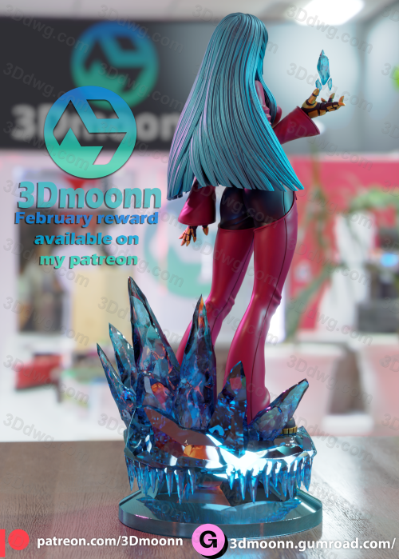 图片[4]-3Dmoonn KOF 拳皇 库拉-P站图纸收藏馆