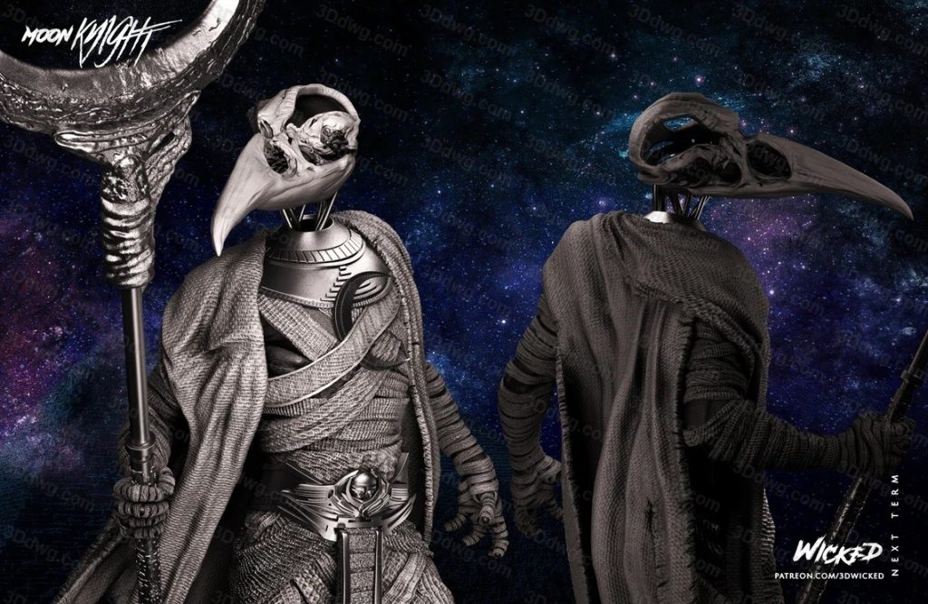 图片[3]-3DWicked 漫威 月光骑士 孔苏-P站图纸收藏馆