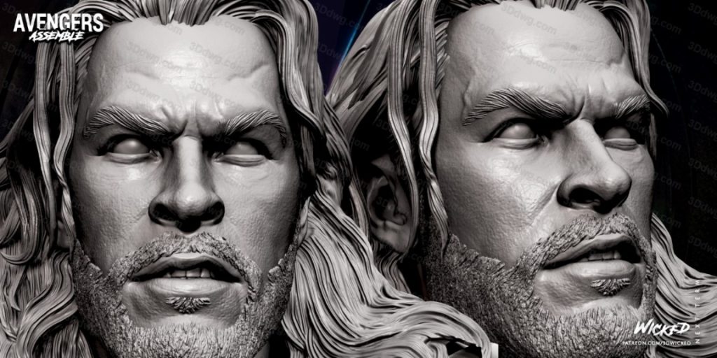 图片[6]-3DWicked 漫威 雷神-P站图纸收藏馆