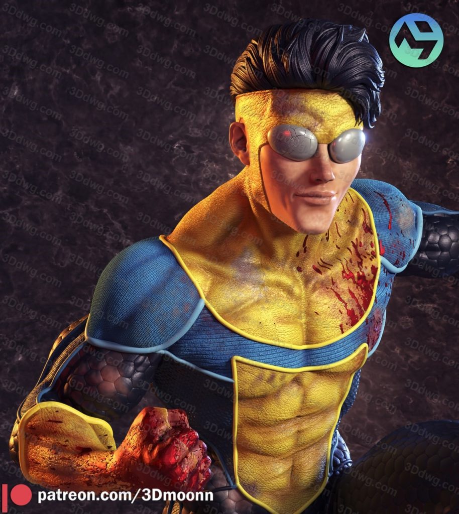 图片[2]-3Dmoonn 漫威 X-men 镭射眼-P站图纸收藏馆