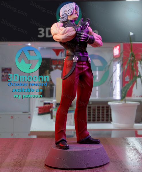 图片[2]-3Dmoonn 拳皇 卢卡尔·伯恩斯坦-P站图纸收藏馆