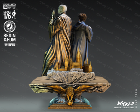 图片[5]-3DWicked 哈利波特和伏地魔-P站图纸收藏馆