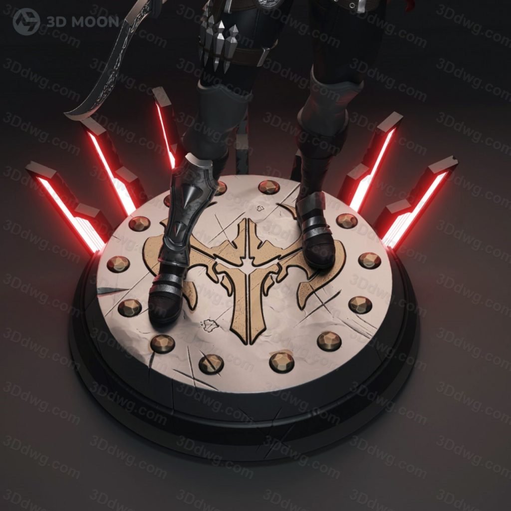 图片[4]-3Dmoonn 英雄联盟 卡特琳娜-P站图纸收藏馆