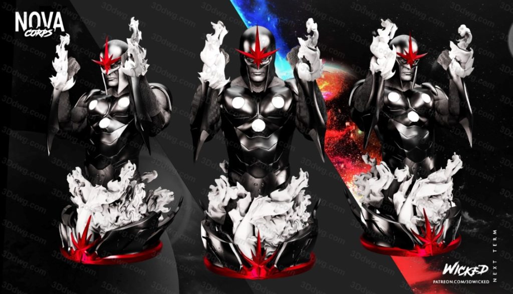 图片[4]-3DWicked 漫威 新星-P站图纸收藏馆