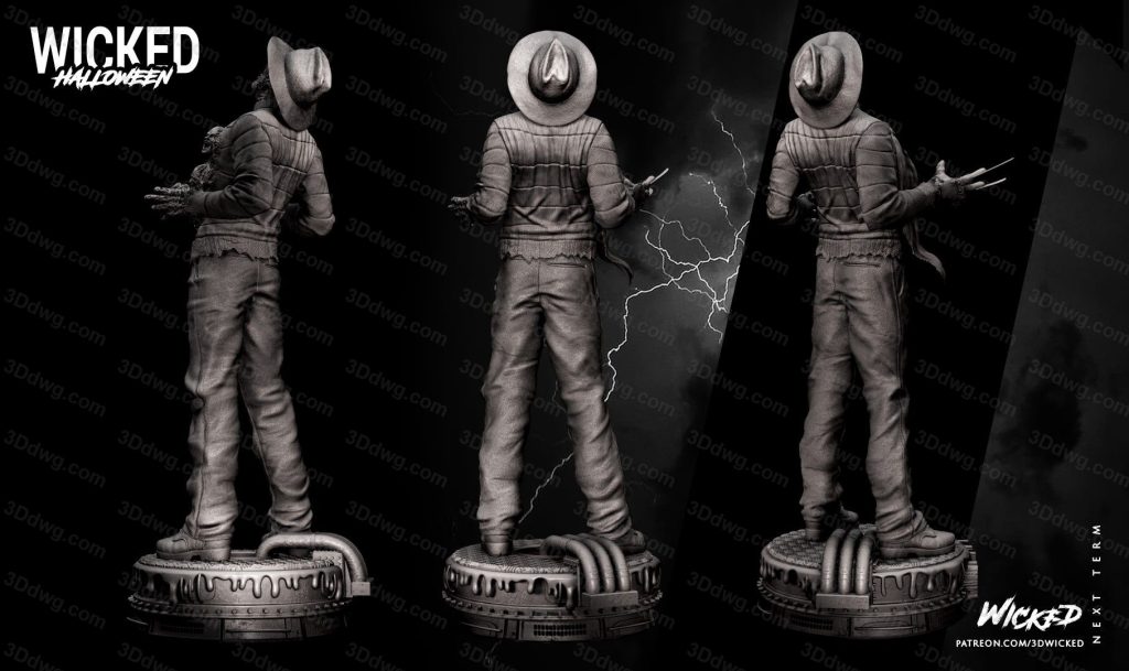 图片[6]-3DWicked 猛鬼街 弗莱迪·克鲁格-P站图纸收藏馆