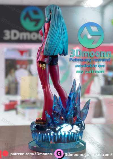 图片[5]-3Dmoonn KOF 拳皇 库拉-P站图纸收藏馆