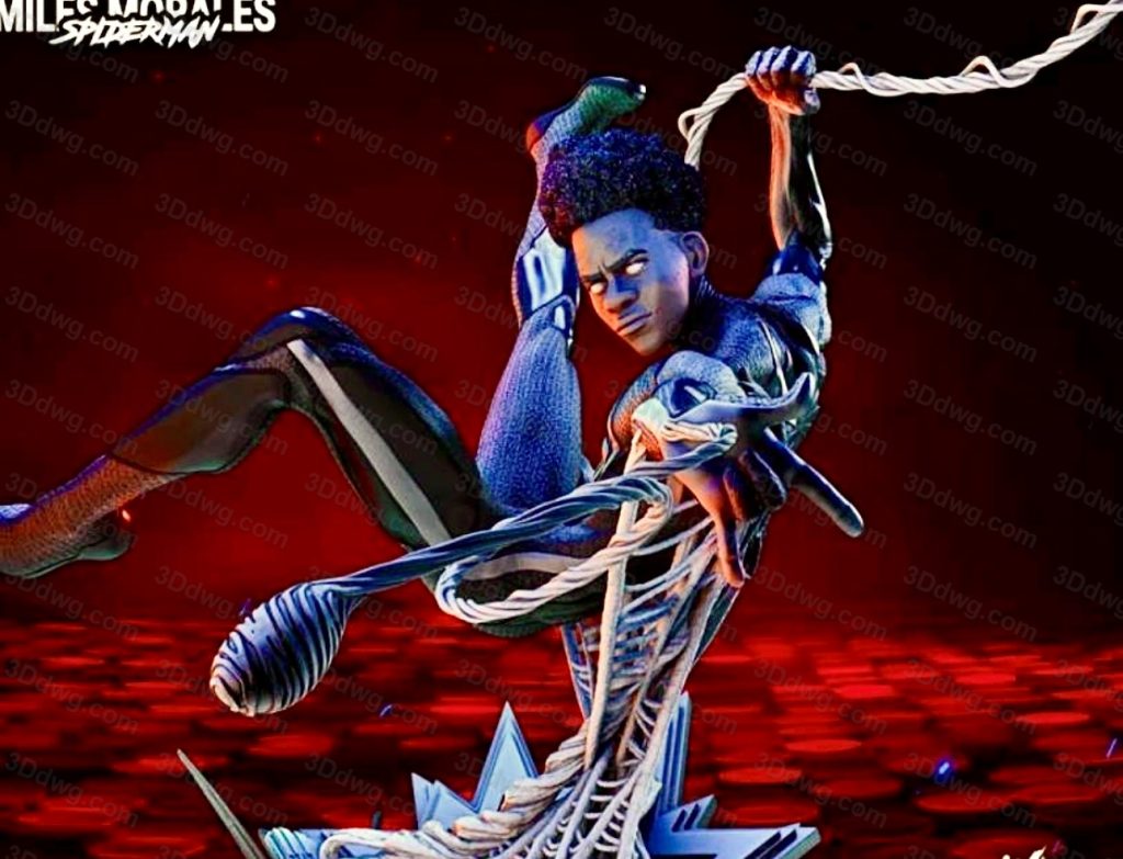 图片[2]-3DWicked 漫威 蜘蛛侠 迈尔斯·莫拉莱斯-P站图纸收藏馆