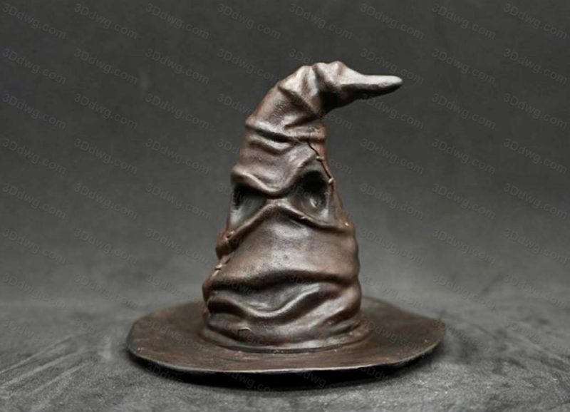 3DWicked 哈利波特 分院帽-P站图纸收藏馆