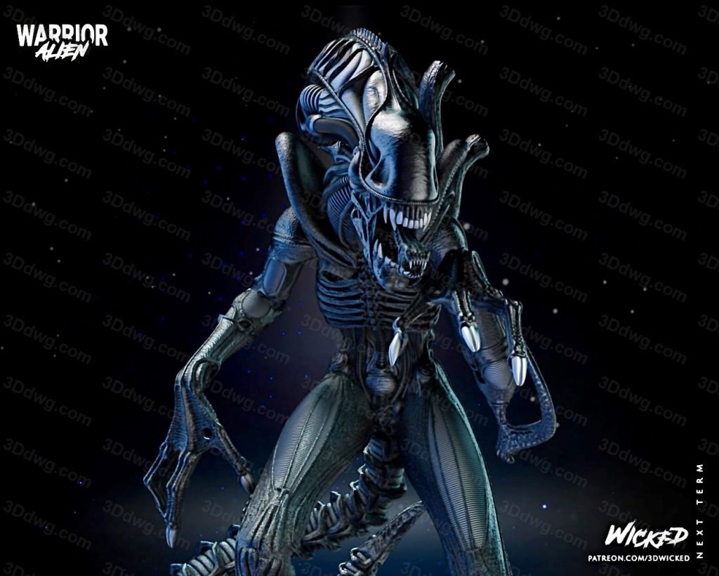 图片[4]-3DWicked 异形战士-P站图纸收藏馆