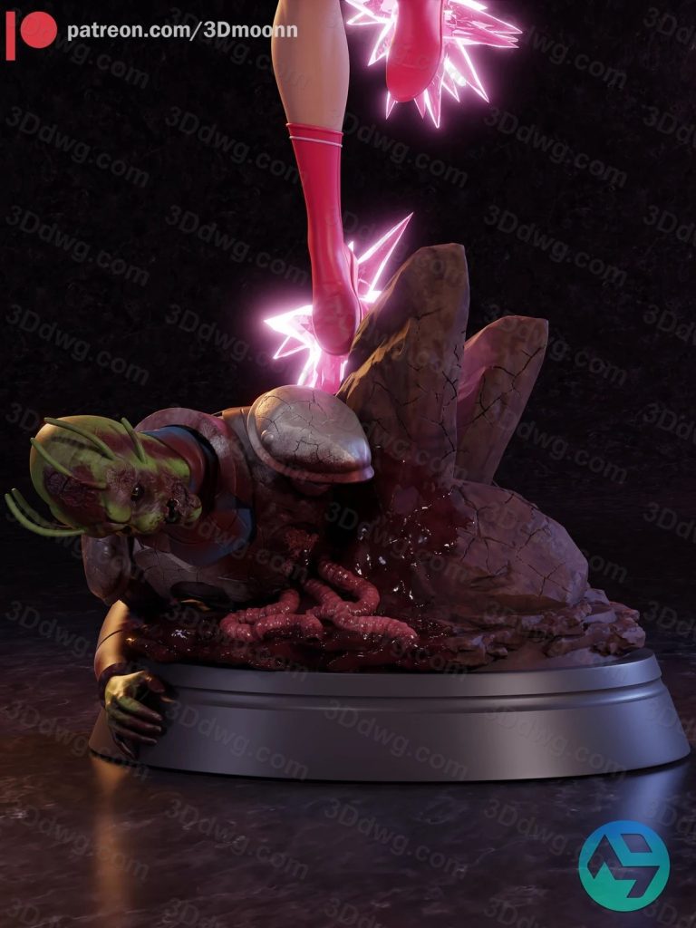 图片[5]-3Dmoonn 无敌少侠 原子女侠伊芙-P站图纸收藏馆