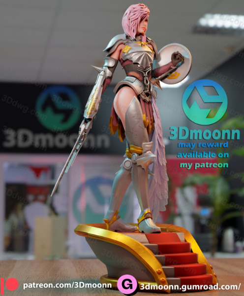 图片[3]-3Dmoonn KOF 拳皇 莉安娜·哈迪兰-P站图纸收藏馆