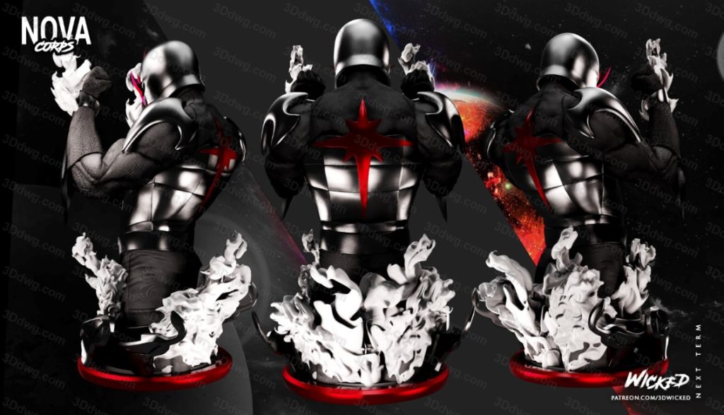 图片[5]-3DWicked 漫威 新星-P站图纸收藏馆