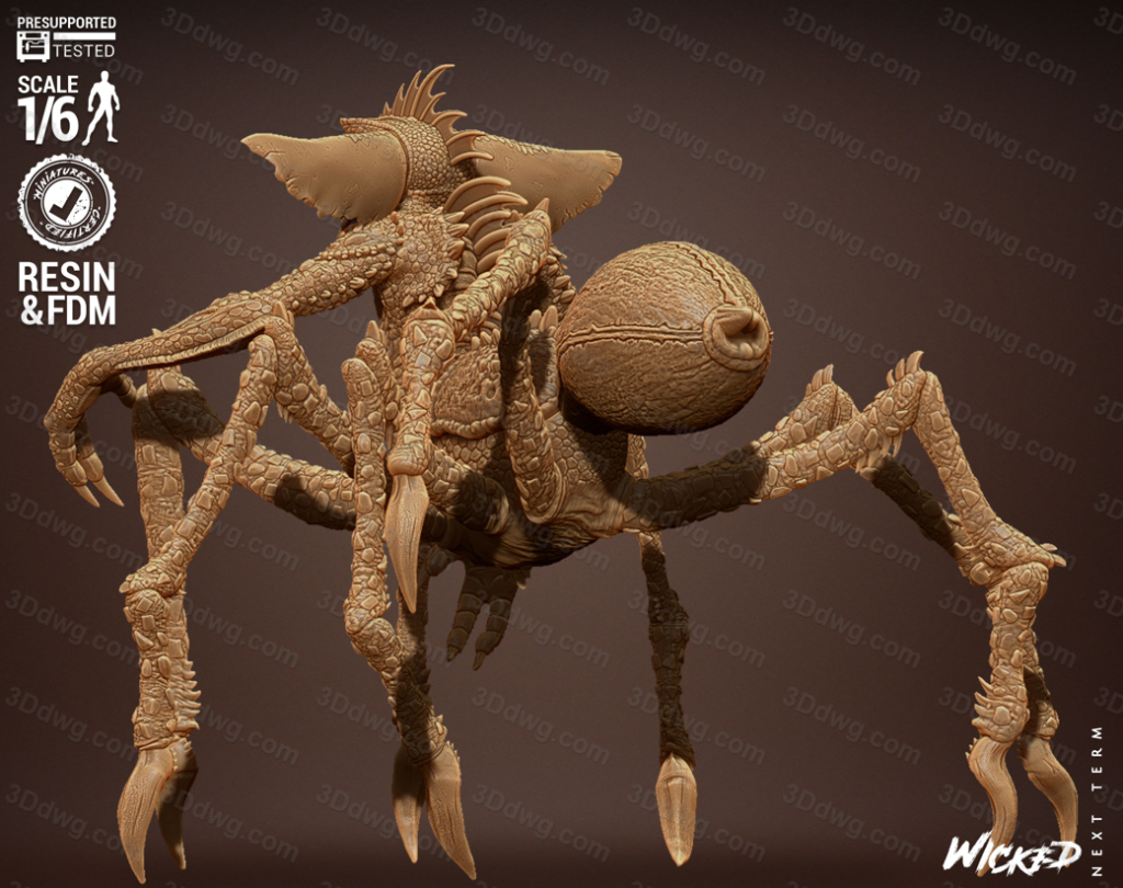 图片[3]-3DWicked 邪恶小精灵 Spider-P站图纸收藏馆