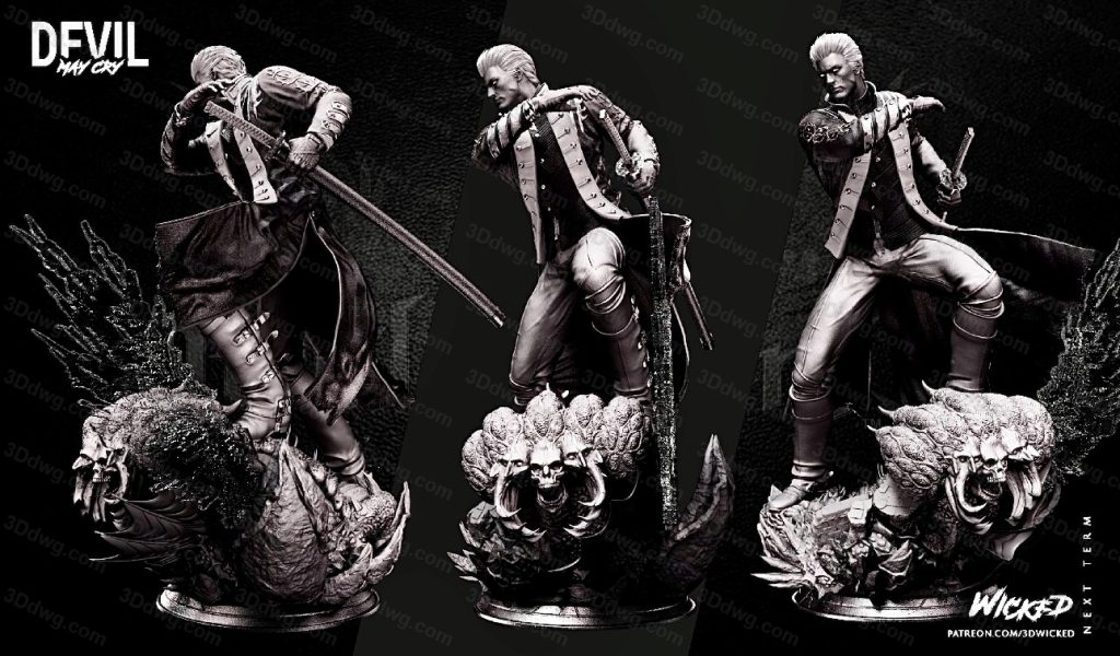 图片[5]-3DWicked 鬼泣 维吉尔-P站图纸收藏馆