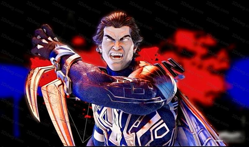 3DWicked 漫威 蜘蛛侠2099-P站图纸收藏馆