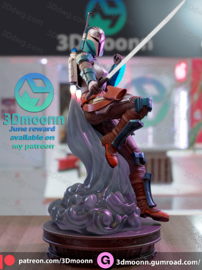 图片[6]-3Dmoonn 星球大战 博-卡坦·克里兹-P站图纸收藏馆