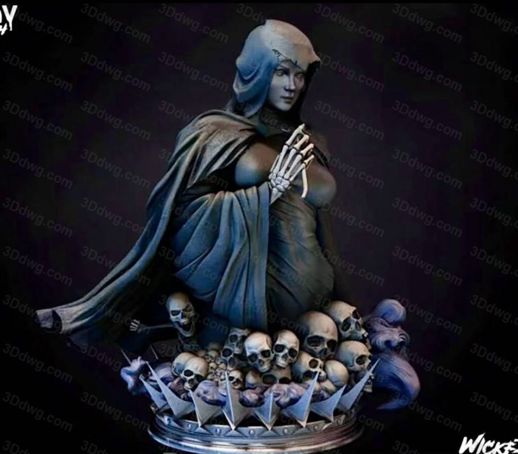 图片[2]-3DWicked 漫威 死亡女神-P站图纸收藏馆