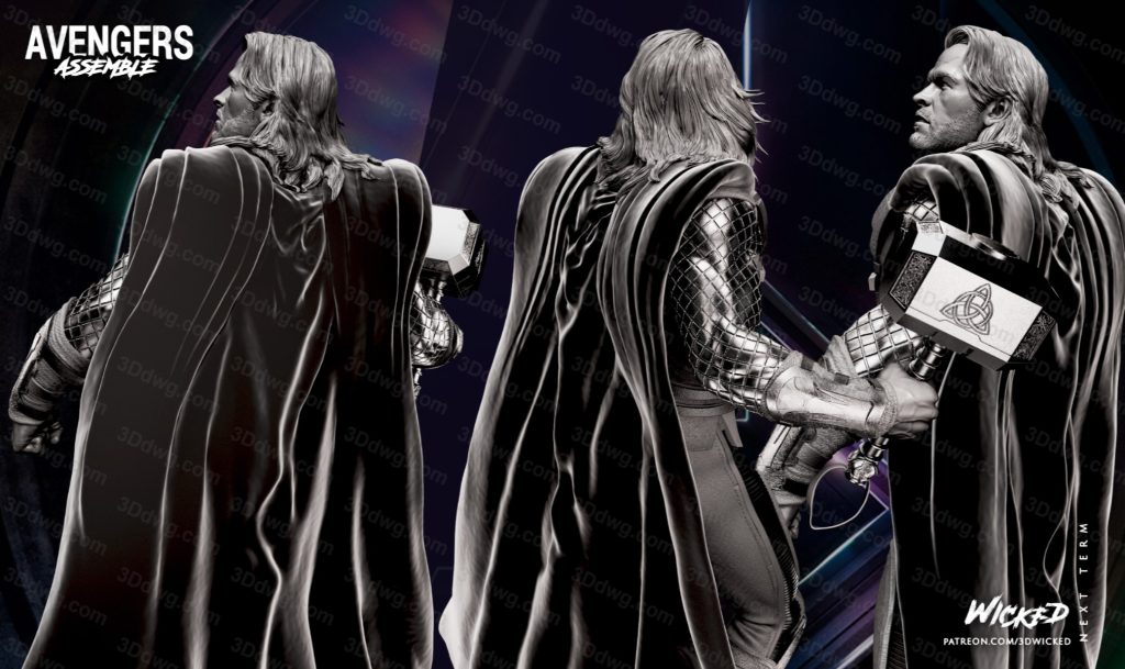 图片[7]-3DWicked 漫威 雷神-P站图纸收藏馆