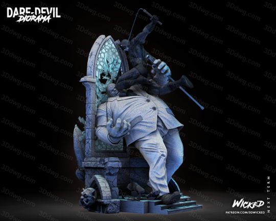 3DWicked 漫威 神鬼奇侠和金刚狼-P站图纸收藏馆