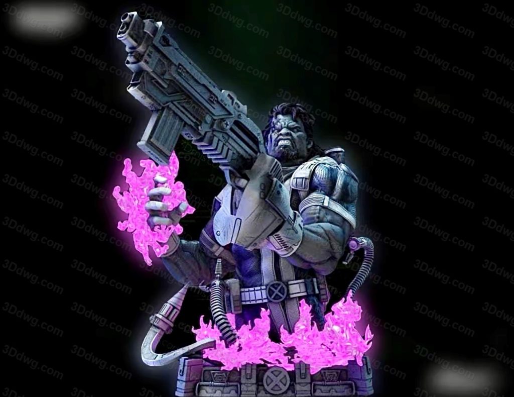 图片[1]-3DWicked 漫威 鹰眼 主教-P站图纸收藏馆