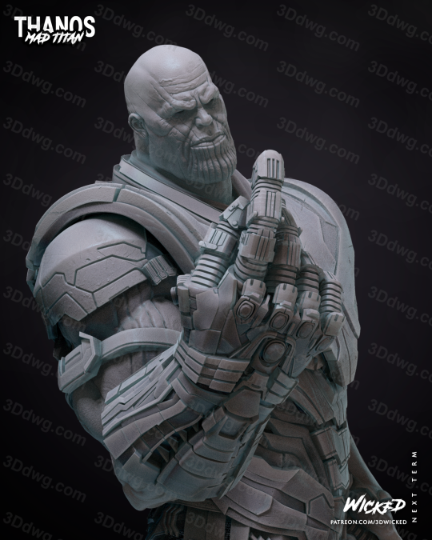 图片[4]-3DWicked 漫威 复联 灭霸-P站图纸收藏馆