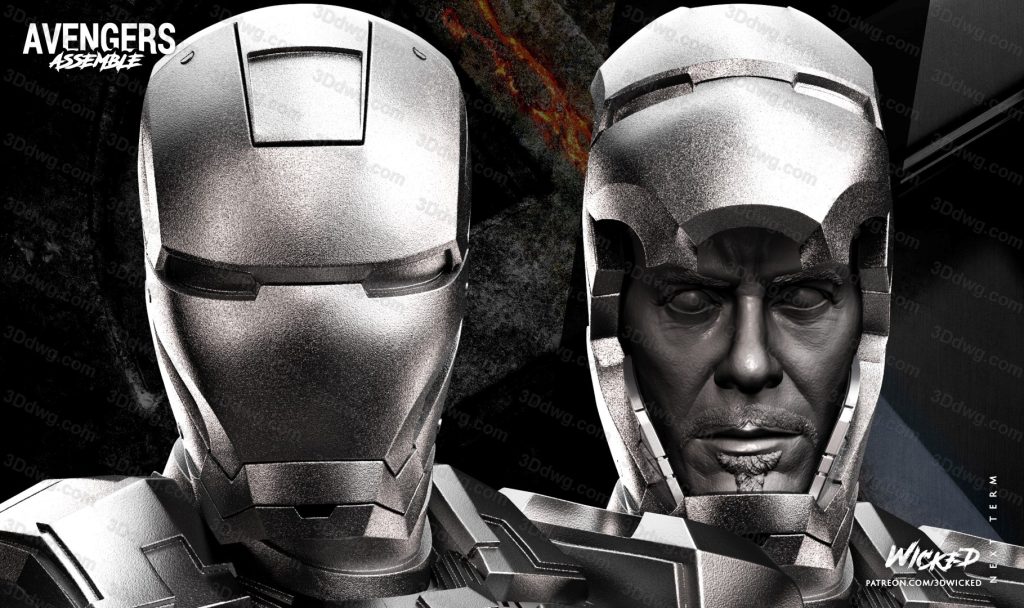 图片[4]-3DWicked 漫威 复联 钢铁侠-P站图纸收藏馆