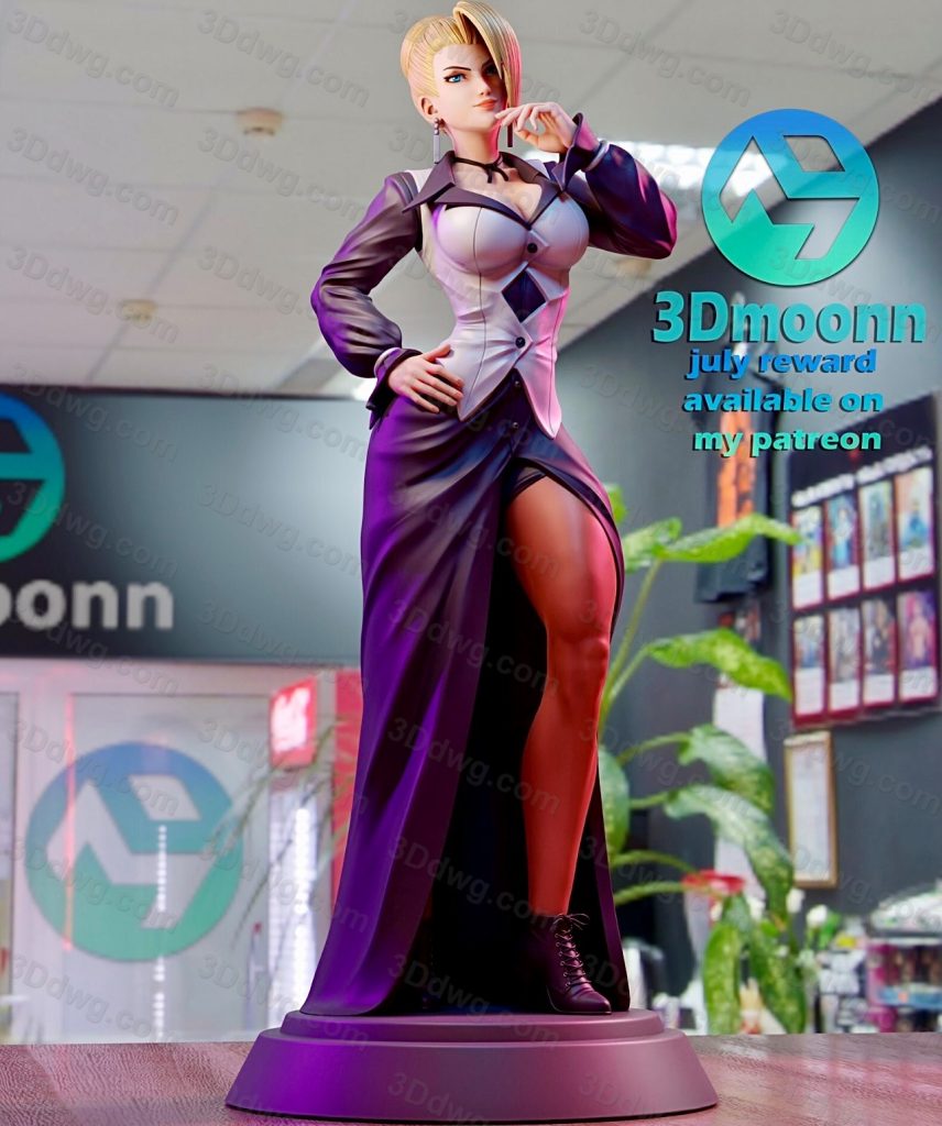 图片[3]-3Dmoonn KOF 拳皇 麦卓/米卓-P站图纸收藏馆