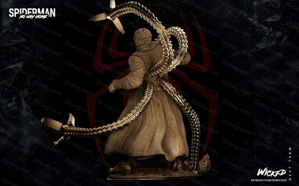 图片[4]-3DWicked 漫威 蜘蛛侠 博士章鱼-P站图纸收藏馆
