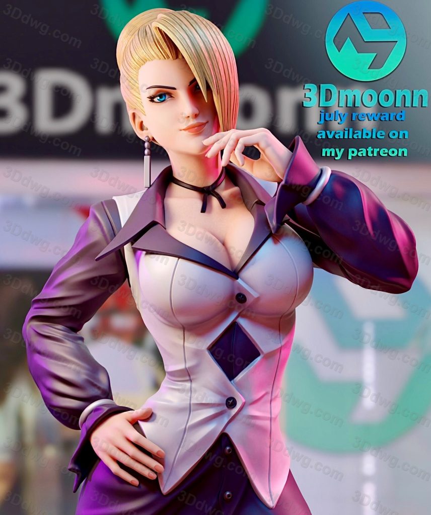 图片[2]-3Dmoonn KOF 拳皇 麦卓/米卓-P站图纸收藏馆
